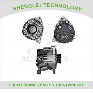 China 0124325019 OEM Audi Car Alternator , A6 2.4 12V 120A Car Dynamo Generator wholesale