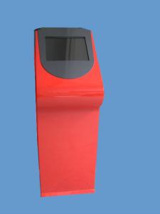 China Anti-Corrosion High Safety Red Compact Touch Screen Self Service Kiosk For Stations S849 wholesale