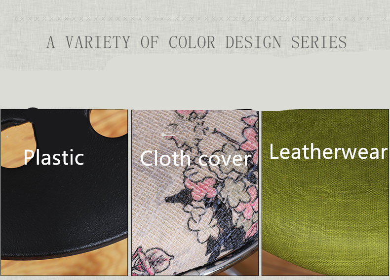 Custom Made PU Dining Chairs , Practical Leather Dining Room Chairs