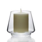Multipurpose Crystal Hurricane Candle Holders , Floating Glass Candle Holders
