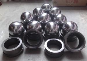 China Corrosion Resistance Titanium Valve Ball &amp; Tungsten Valve Seat for Precision Engineering wholesale
