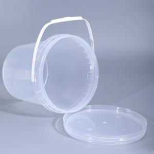 China Eco-friendly Plastic Bucket With Handle for 1 Gallon Washing Powder Detergent Storage wholesale