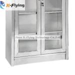 90*40*180cm Stainless Steel Medical Cabinet Key Lock