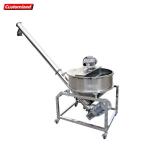 SS304 SS316 Screw Feeding Conveyor Feeding Equipment Flexible Output Auger