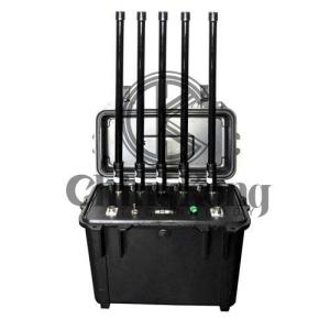 China 20AH LiFePO4 Portable PDF Format Drone Signal Jammer 250m wholesale