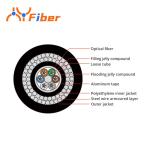 795kg/Km Subsea Fiber Optic Heavy Duty Armoured Cable GYTA5333 4-144 Core Single