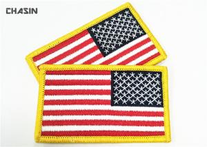 China American Flag Military Style Patches Durable Military Embroidered Badges wholesale