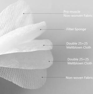 China Earloop Style KN95 Dust Mask For Personal Respiratory Protection wholesale