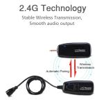 Mini Wireless Lapel Microphone Lavalier Collar Clip Microphone Portable Stereo