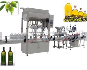 China Electric Automatic Filling and Capping Machine for Sunflower Soybean Corn Oil 2000bph wholesale