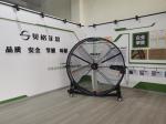 Maneuverable And Mobile Industrial Fans For Fitness Center Free Standing