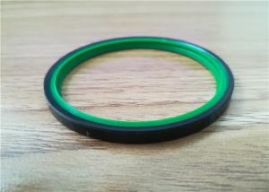 China Double Lip Polyurethane Piston Seals , Green Color Hydraulic Rod Seals wholesale