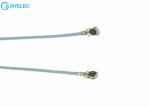 IP67 Nickel Coaxial RF Cable Assemblies Silicone Rubber O - Ring Sealing