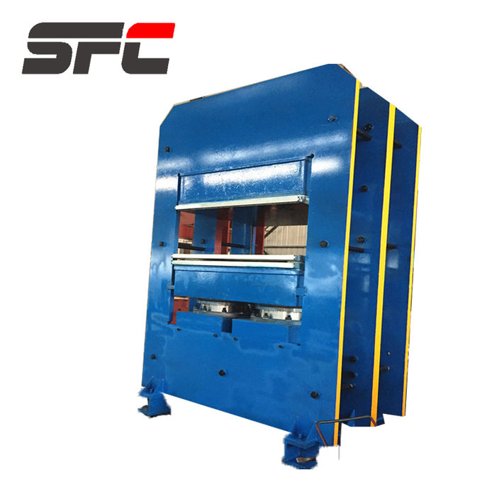 High-Efficiency Frame Rubber Vulcanizing Machine with Automatic Push-Pull Mould System