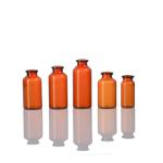 3ml clear amber neutral borosilicate tubular glass vial with superior hydrolytic
