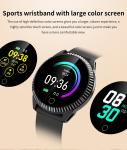 Blood Pressure Monitoring Sport Wristband 180mah Led Smartwatch