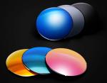 Customizable Round Optical Glass Filters Colored Glass Filters For Color