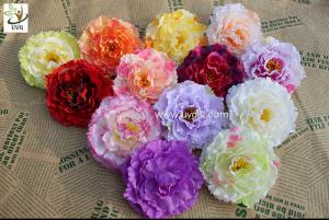 China UVG diy wedding decorations with colorful silk fabric penoy cheap artificial flowers FPN118 wholesale