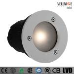 IP65 Outdoor 7W LED Step Lights Round Shape Edison Chip Aluminum Alloy Molded