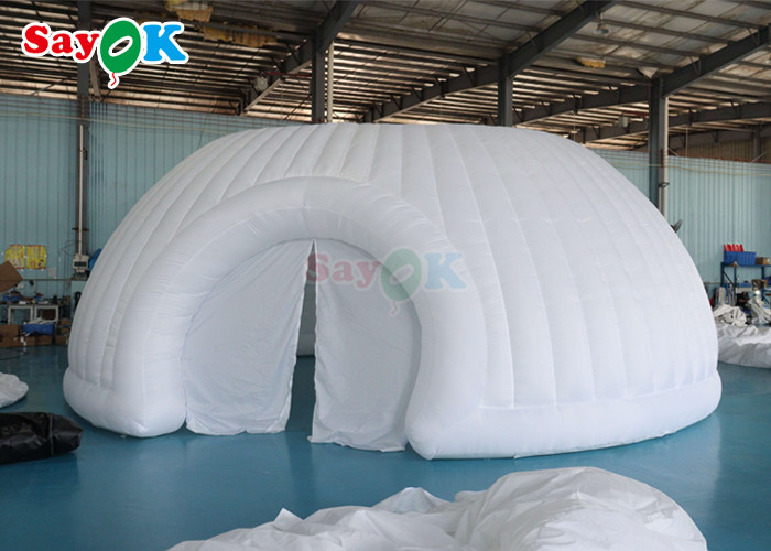 Advertising Inflatable Marquee Tent Panorama Dome Inflatable White Wedding Tent