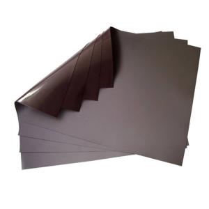 China 0.3mm Isotropic Rubber Magnetic Strip With Adhesive Tape wholesale