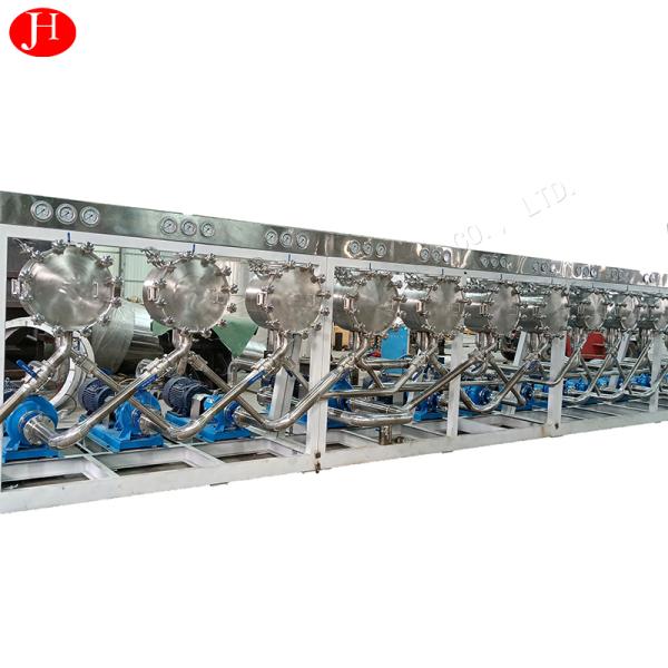 Starch Slurry Hydrocyclone Machine For Dehydration Washing Concentration