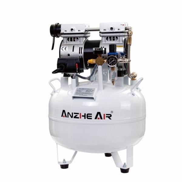 70L/Min Copper Motor Medical Silent Air Compressor 32L Dental Compressor Use For