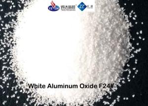 China High Strength 99.2% Aluminum Oxide Abrasive , Weld Spatter Removal Aluminium Oxide Sand wholesale