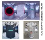 Coarse Water Filter, Straight-Through Sea water Filter For Main Seawater Pump