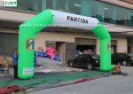 Commercial Inflatable Start Finish Arch Fireproof Durable Custom Logo