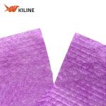 Purple Disposable Dish Washing Cloths In Roll Wood Pulp And PP Dusting Cloths