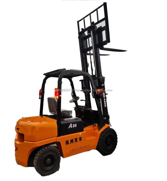High Performance HANGCHA A30 Diesel Forklift Used and Affordable for Your