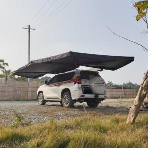 China Weather Resistant 270 Degree Awning Side Open Awning With Led OEM wholesale