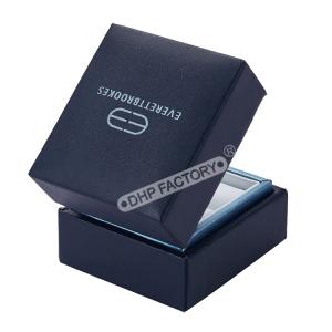 China Luxury Watch Cardboard Box Watch Display Box With Leatherette Paper wholesale