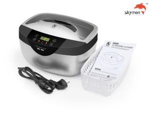 China Skymen 2.5L 120W Stainless Tank 40KHz Household Glasses and Jewelries Ultrasonic Cleaner wholesale