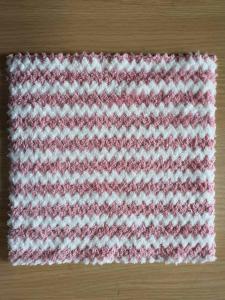 China 80% Polyester 20% Polyamide Microfiber Kitchen Towels 24*24cm Grey Pink Colorful wholesale