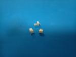 5 Pin PCB Board Connector , Righe Angle Circuit Board Connectors Wafer Yellow