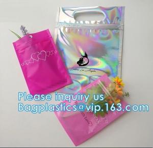 China mylar zipper bags Three side seal bags bags with clear front Spout pouches Plastic bag Paper products Pill packages wholesale