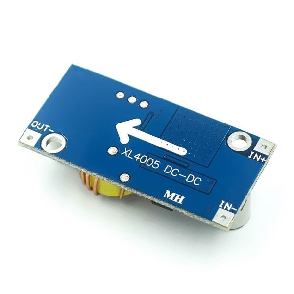 DC-DC Adjustable Step-Down 5A High-Current Regulated Constant-Current Constant-Voltage Power Module XL4015 with Digital Display 4005 USB