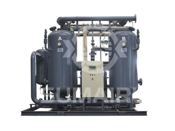 Air Compressor Heated Desiccant Air Dryer Twin Tower Screwing Centrifugal 80m3