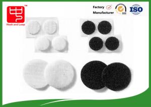China 25 * 25mm Die Cutting Custom Patches Black / White Color wholesale