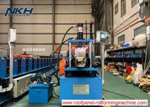 China YX130-120 Water Gutter Roll Forming Machine with Hard Chrome Coated Roller wholesale