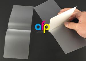 China Card Membrane Clear Laminating Film / Pouch Laminating Film with Different Thickness wholesale