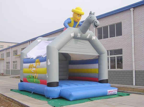 Outdoor kids knight inflatable bouncer