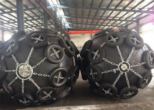 Quality Chain And Tyre Type Protecting Fender Inflatable Jetty Rubber Fender for sale