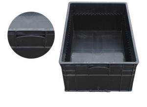 China Industrial Anti Static ESD Safe Box Conductive Plastic Bin Container Tote wholesale