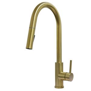 China Stainless steel 304 Luxury Gold color middle east market kitchen mixer faucet tap with brass color wholesale