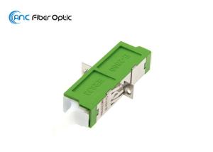 China APC Fiber Optic Cable Adapter E2000 Simplex Coupler With Ceramic Sleeve Inside wholesale