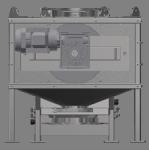 Pneumatic Self Cleaning Rotating Permanent Magnetic Iron Remover / Magnetic