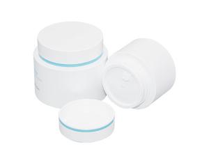 China Double Wall Cosmetic Cream Jars With Lids Sustainable Packaging wholesale